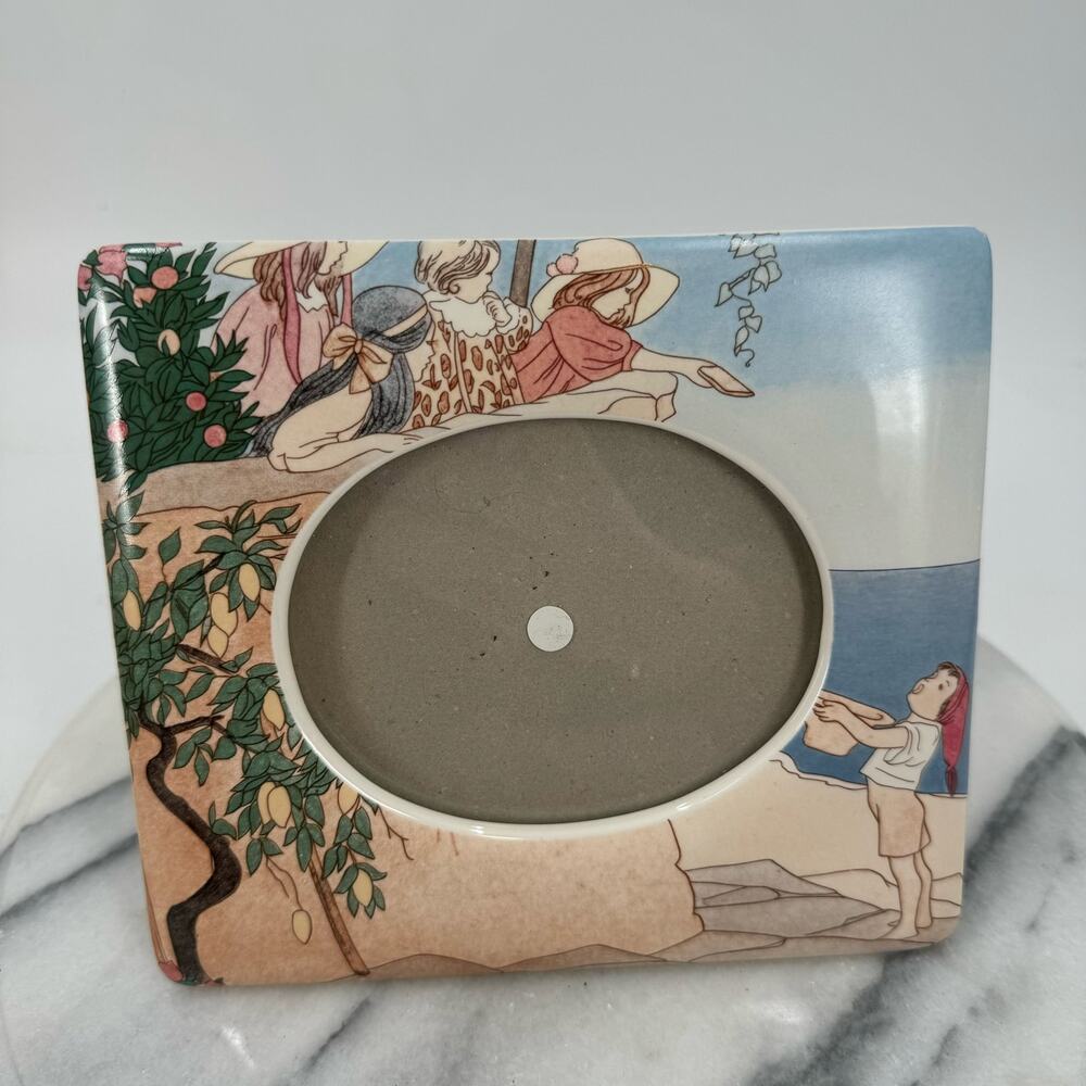 Vintage 90s Charpente golden days picture frame